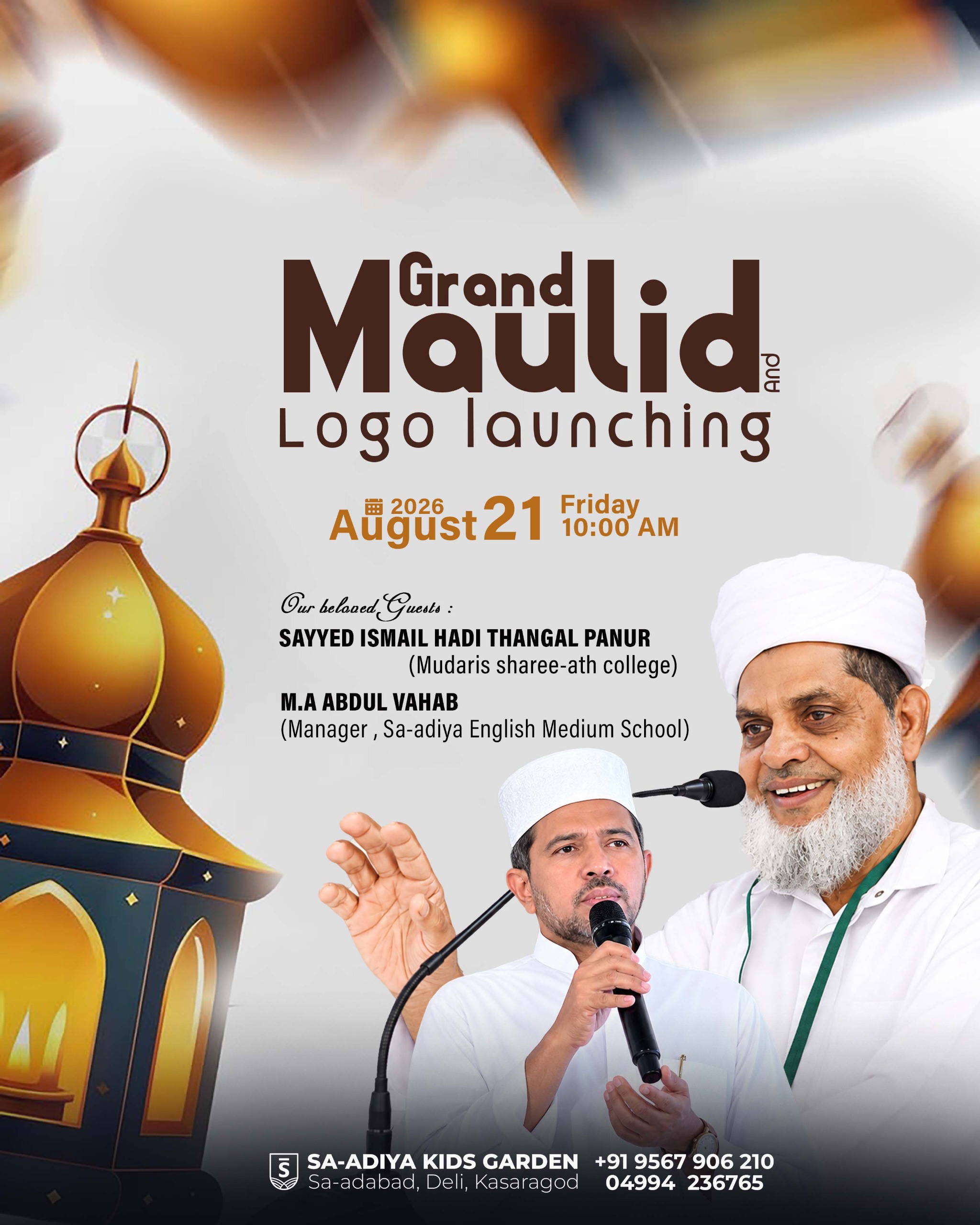Grand Maulid & Logo Launching